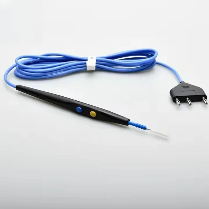 Medical consumables Reusable 2.75-meter ESU electrosurgical pencil with surgical electrode attachment