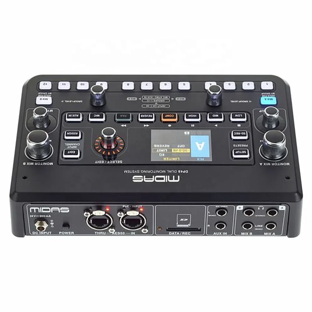 Midas DP48 Dual 48-Channel Mixer Console Indoor Outdoor Personal Stage Mixer Music Studio Equipment