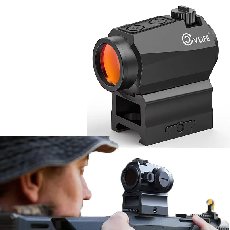 Red Dot sight 2MoA mouvement éveillé optique portée 10 luminosité Picatinny Rail tactique chasse fusil accessoires
