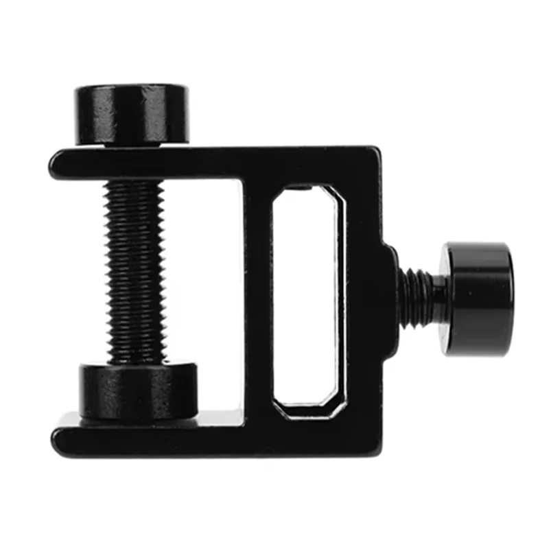 A25F-Light Stand Table Clamp Adjustable Fixing Clip Outdoor Camping Lamp Camera Holder Bracket Jaw Bench Vice Protector