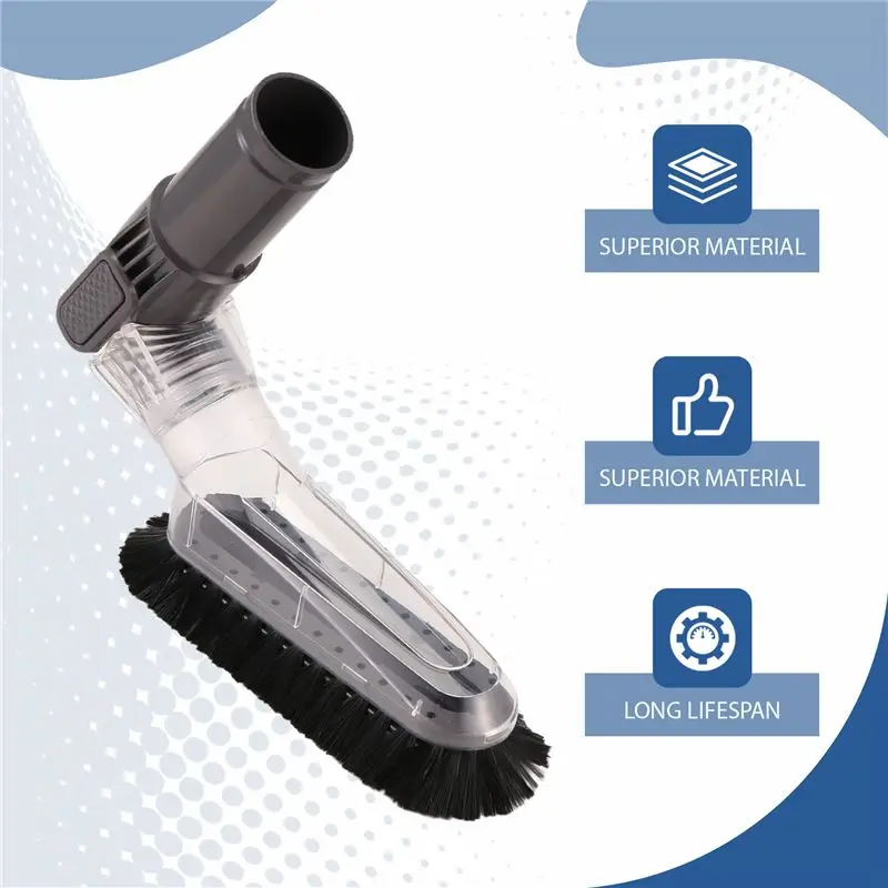 A51M-Best Flexible Anti-Static Brush Soft Dusting Brush For Dyson Dc49 Dc59 Dc62 V6 Dc52 Dc56 Dc37 Dc45 Dc48 Allergy Tool Kits