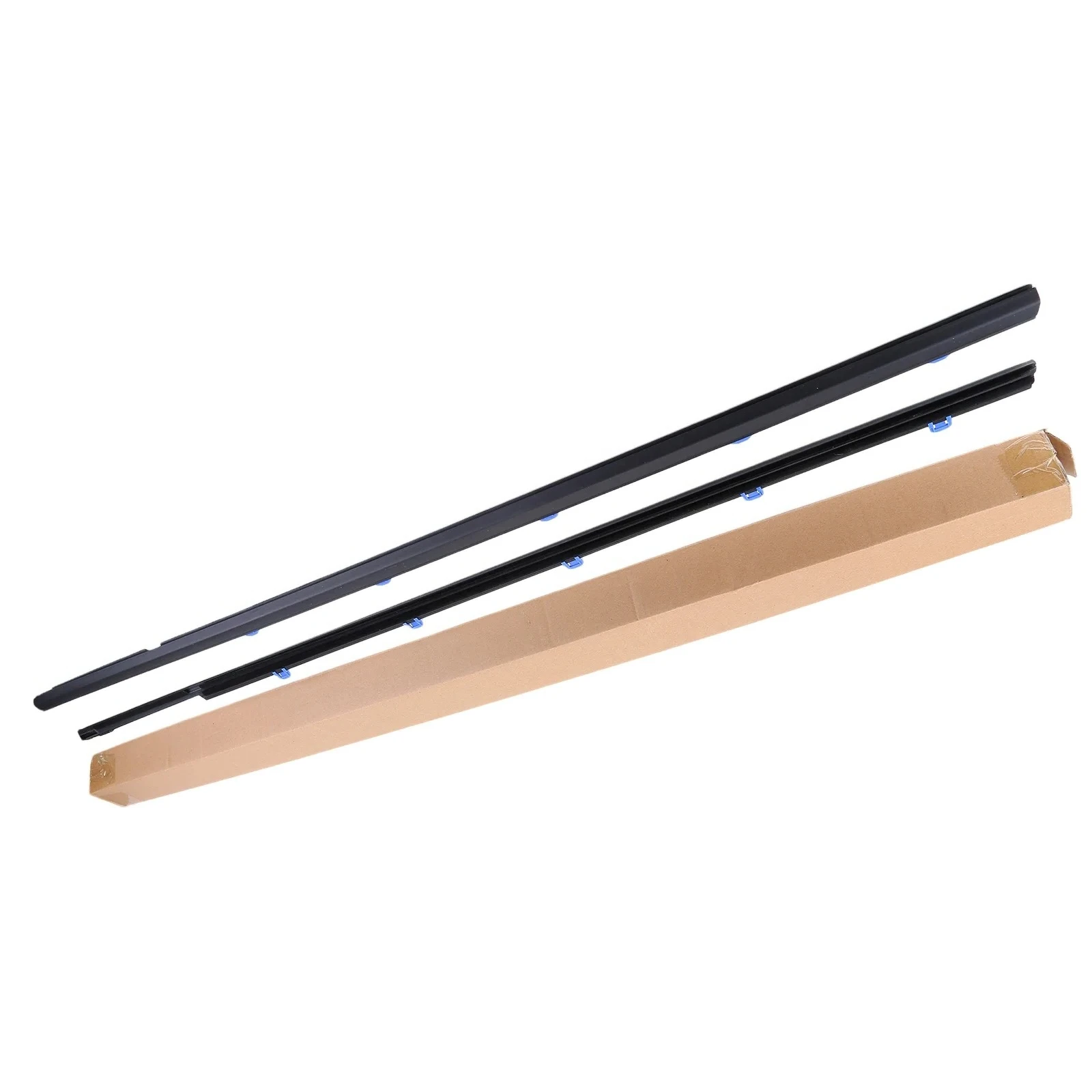 

2Pcs 72450-TS8-A01 72410-TS8-A01 Door Window Molding Trim Car Outside Window Seal Belt Weatherstrip for Civic Coupe 2D 2012-2015