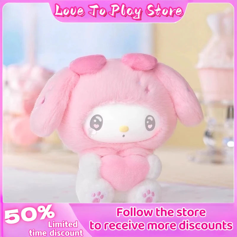 

Melody 50th Anniversary Milk Candy Vinyl Plush Hanging Decoration Mysterious Blind Box Doll Ornament Series As A Gift For Girls