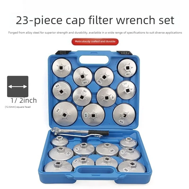 

Cap Type Oil Filter Wrench Oil Filter Element Remover Bowl Type Ball Head Filter Wrench