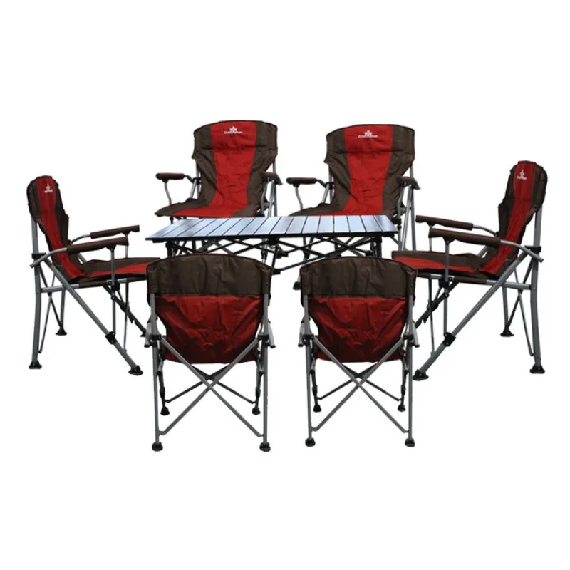 

Large Outdoor Folding Chair Portable Table and Chair Set