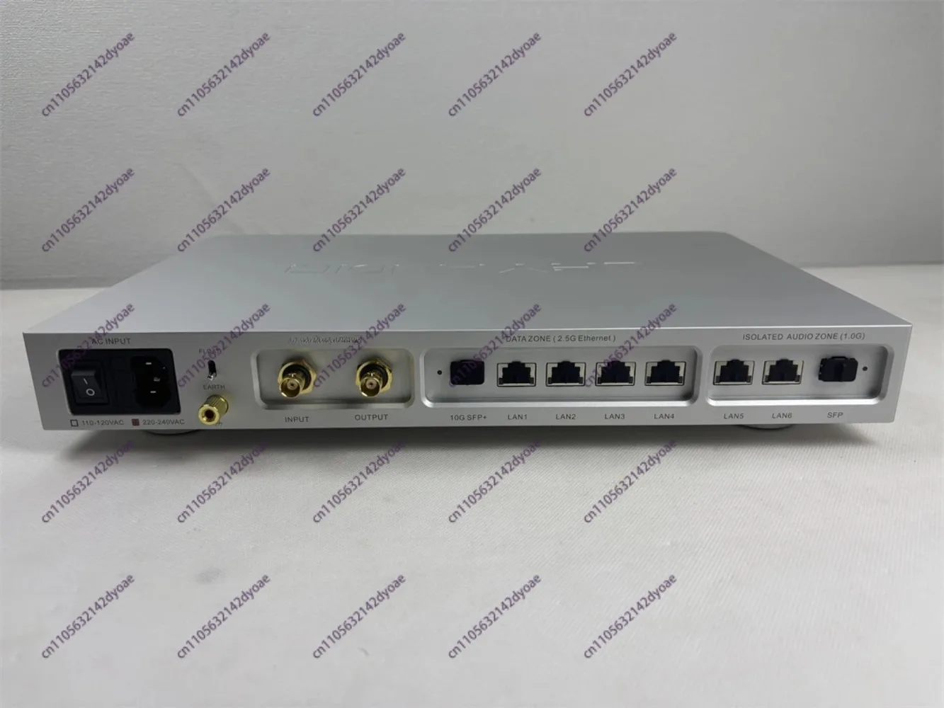 LHY AS8 Pro Audio HIFI Switch 2.5G 10G Optical Isolation OCXO Clock,10Gbps,2.5Gbps,1000Mbps.SC Cut OCXO