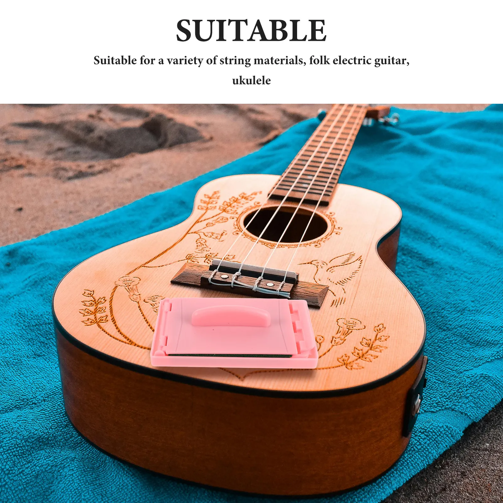 3 stuks roze harde bodem gitaa - Bass Guitar Strings recensie en prijs