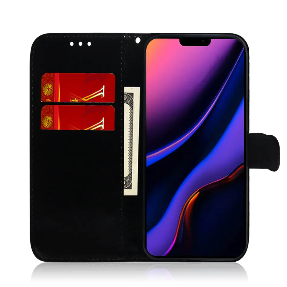 Discoloration Style Case For Samsung Galaxy S20 Ultra S10E S10 S9 Plus Note 10 Lite A90 5G M30S A71 A50S A51 Wallet Fundas D26F