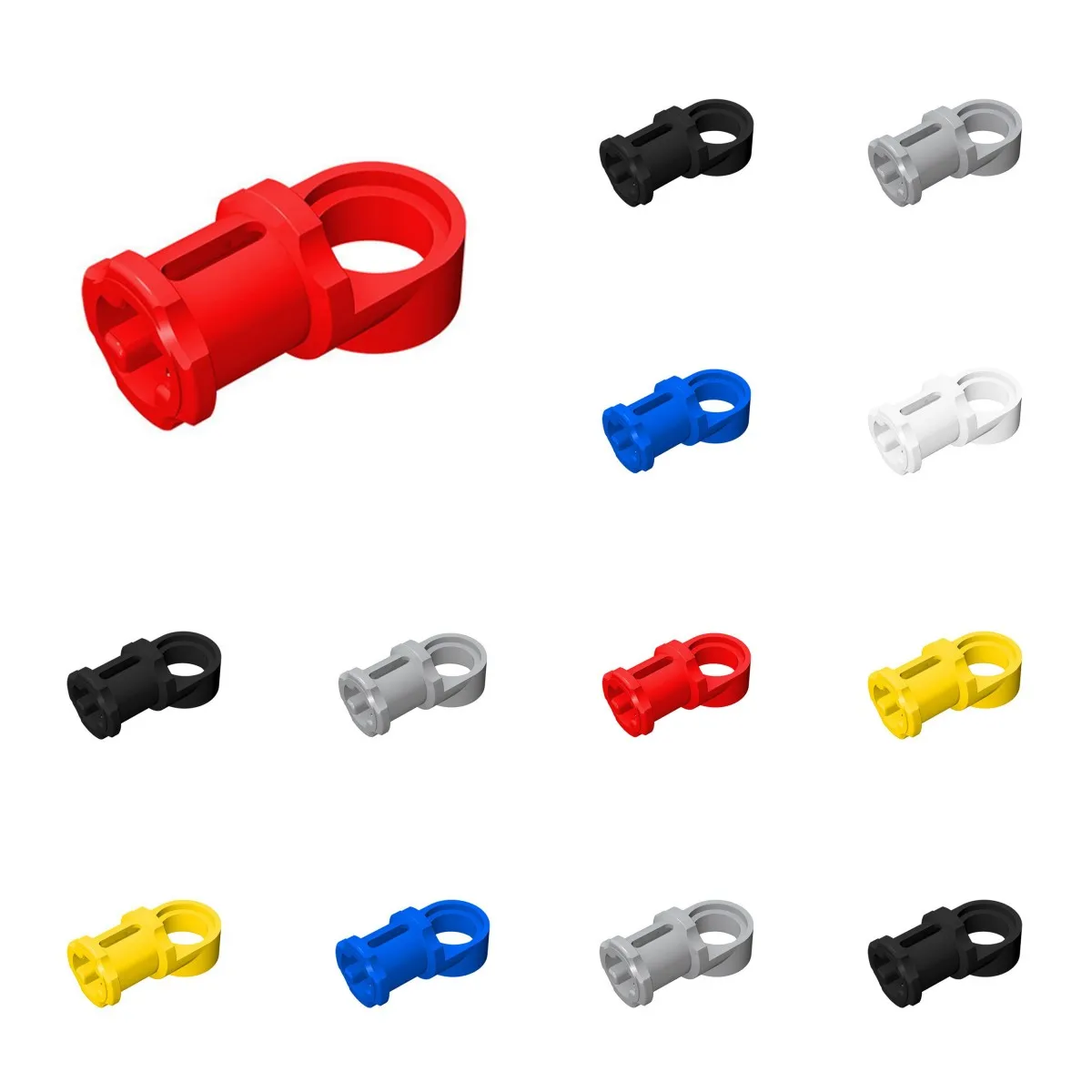 50 peças 32126 53501 44 eixo e pino conector tijolos coleções em massa modular gbc brinquedos para moc técnico diy bloco de construção compatível