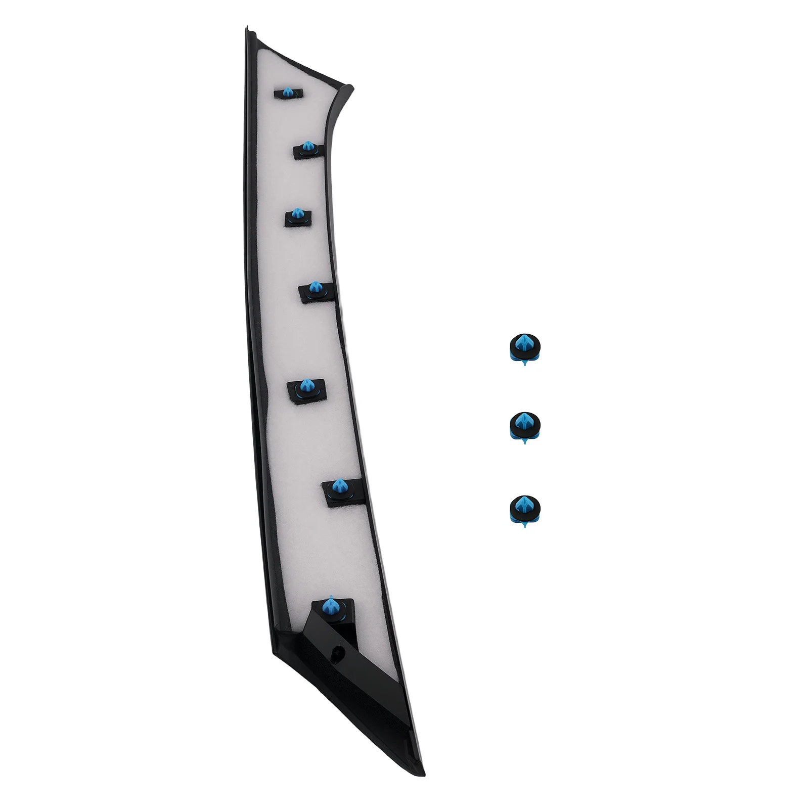 

Накладка на переднюю стойку водителя для Ford Flex 09-19 BA8Z7403145AA, окрашенная в черный цвет