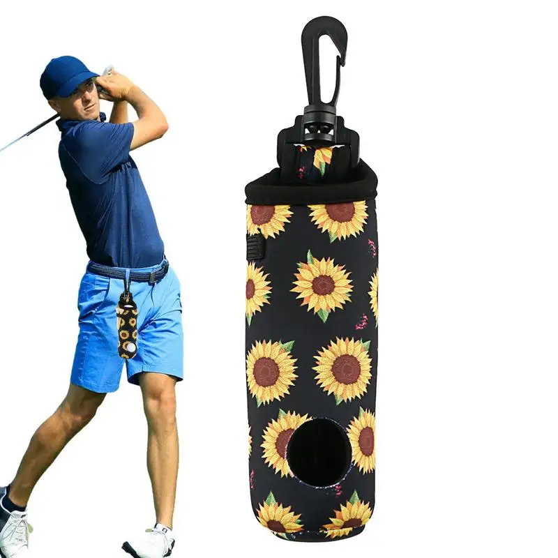 

Golf Ball Holder Portable Holder Case For Golf Ball Storage Golf Pouch With Tee Holder Holds 3 Golf Balls Golf Supplies