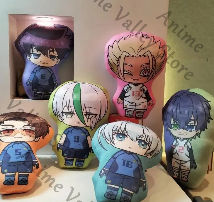 

Подушка-валик для спины в стиле аниме BLUE LOCK: Шидо Рюйсе, Хиори Ю, Исаги Йоичи, для косплея, пушистая, мультяшная, дакимакура