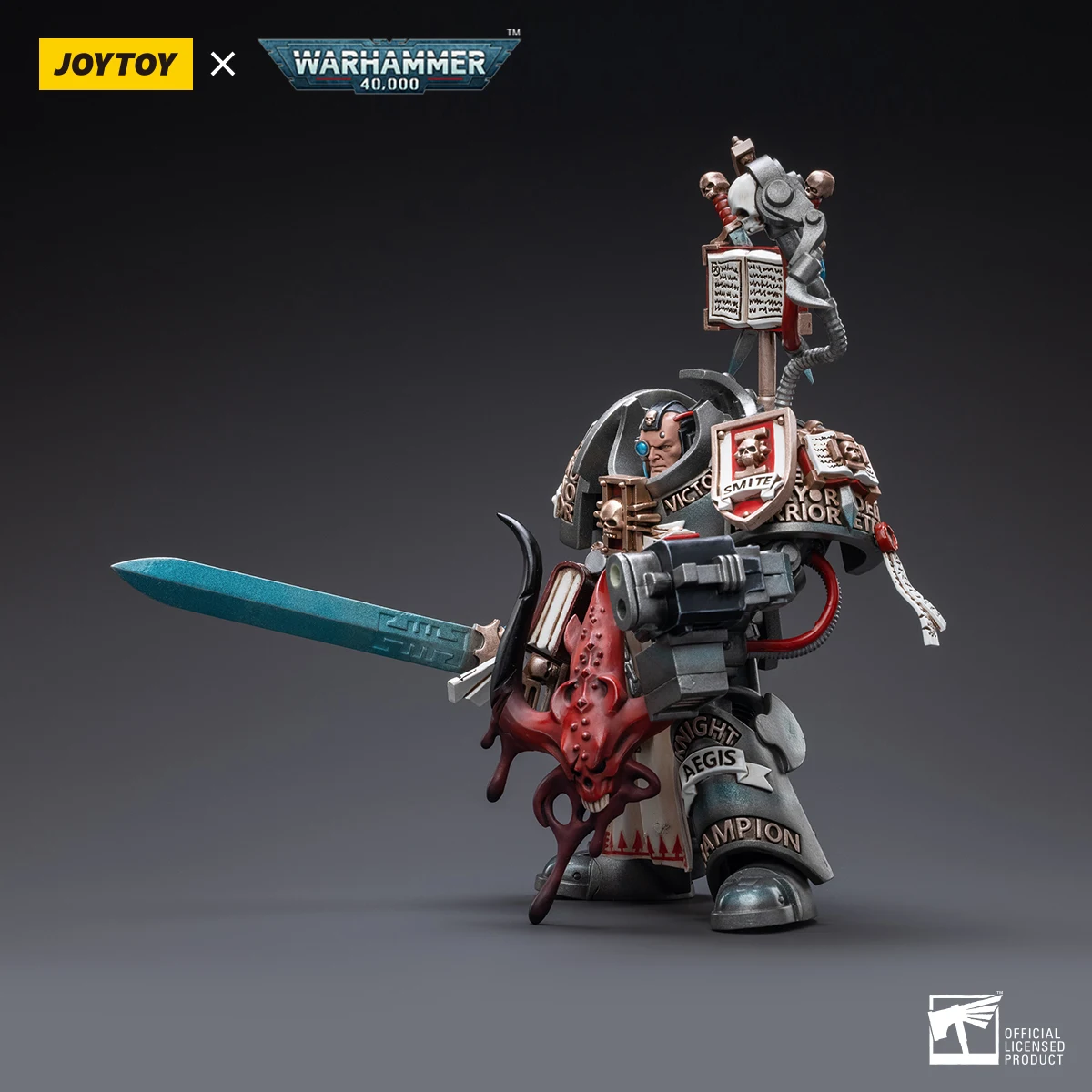 【JOYTOY】Warhammer 40K 1/18 Anime Figure Grey Knights Terminator Incanus Neodan view 3