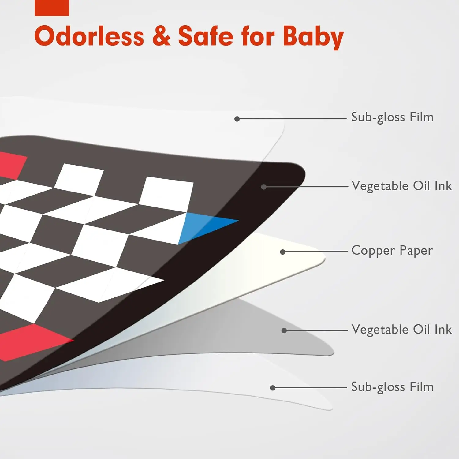 Black White Baby Flash Cards 4