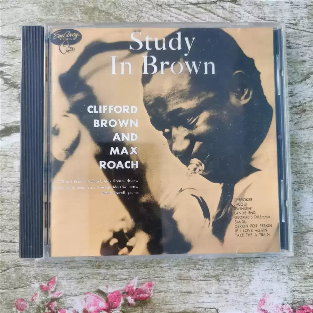 

CD Clifford Brown и Max Roach Study in Brown This Is Landmark Work of Hard Bop Jazz в 1950-х годов.