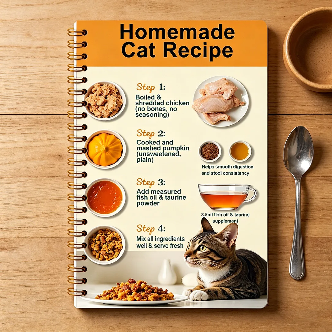 Meal Prep Recipes Healthy - Healthy Homemade Cat Food Recipe Book
