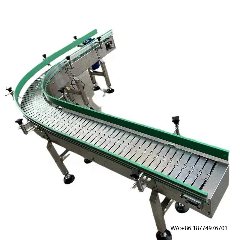 

Эффективный цепной конвейер с планкой, поворотный конвейер, ленточный конвейер, система