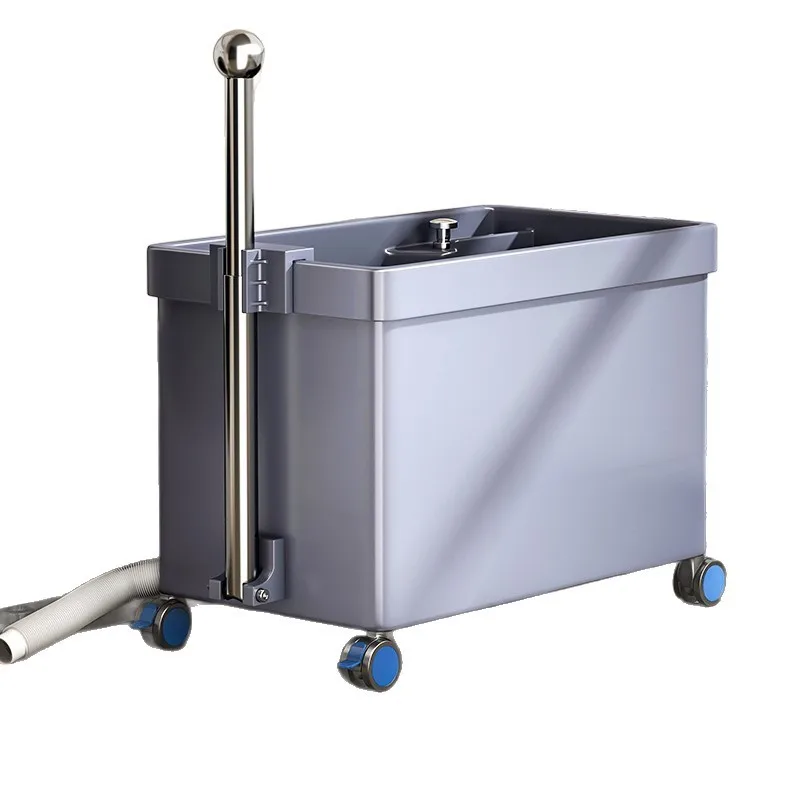 

Mop with armrest Household Balcony Wash Mop Mop Pool Toilet Floor to ceiling sink