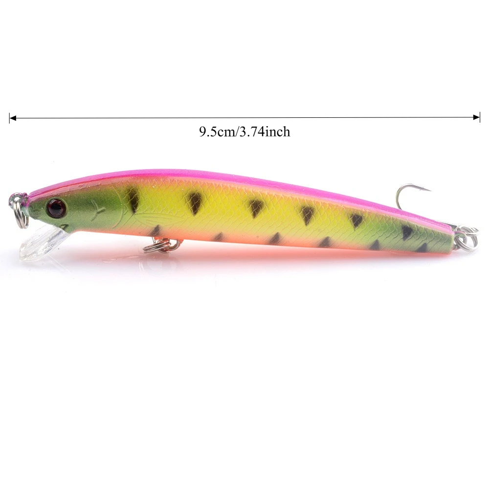 9.5cm/8.5g 1/10PCS Hot-Selling Long-Range Casting Bionic Lur