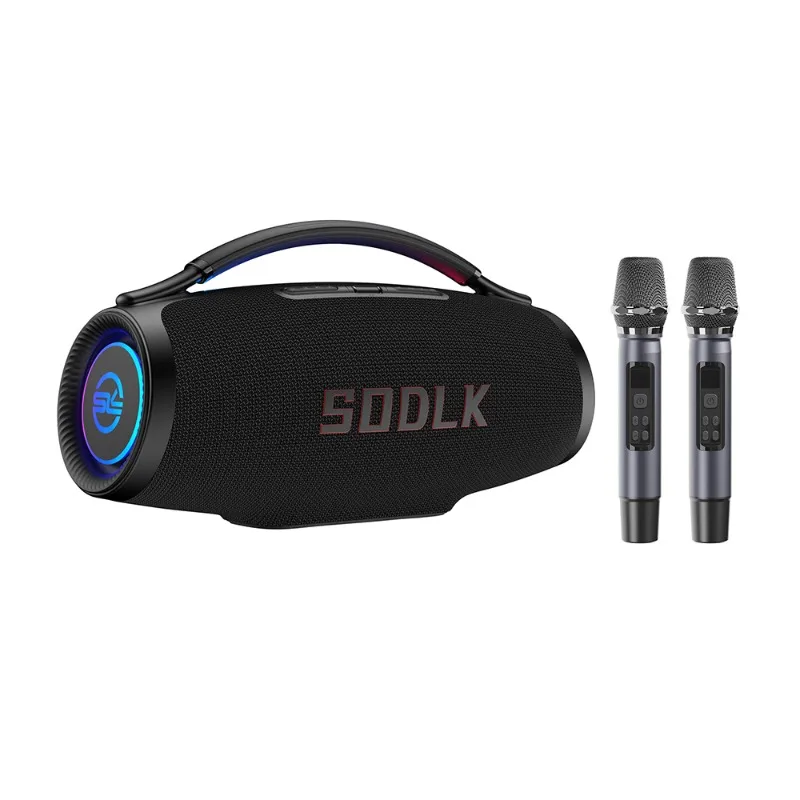 SODLK S1622 500W Portable Bluetooth Speaker Boombox With Remote Control RGB Light TWS Outdoor Party Stereo Subwoofer