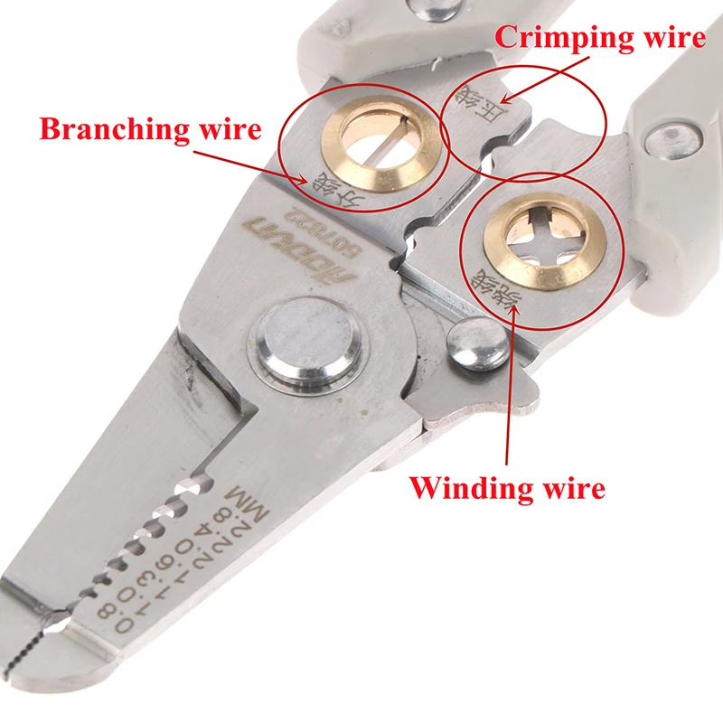 Wire Stripper Decrustation Pliers Multi Tool Ire Stripper Electric Cable Stripper Cutter Multifunctional Wire Repair Tool Pliers