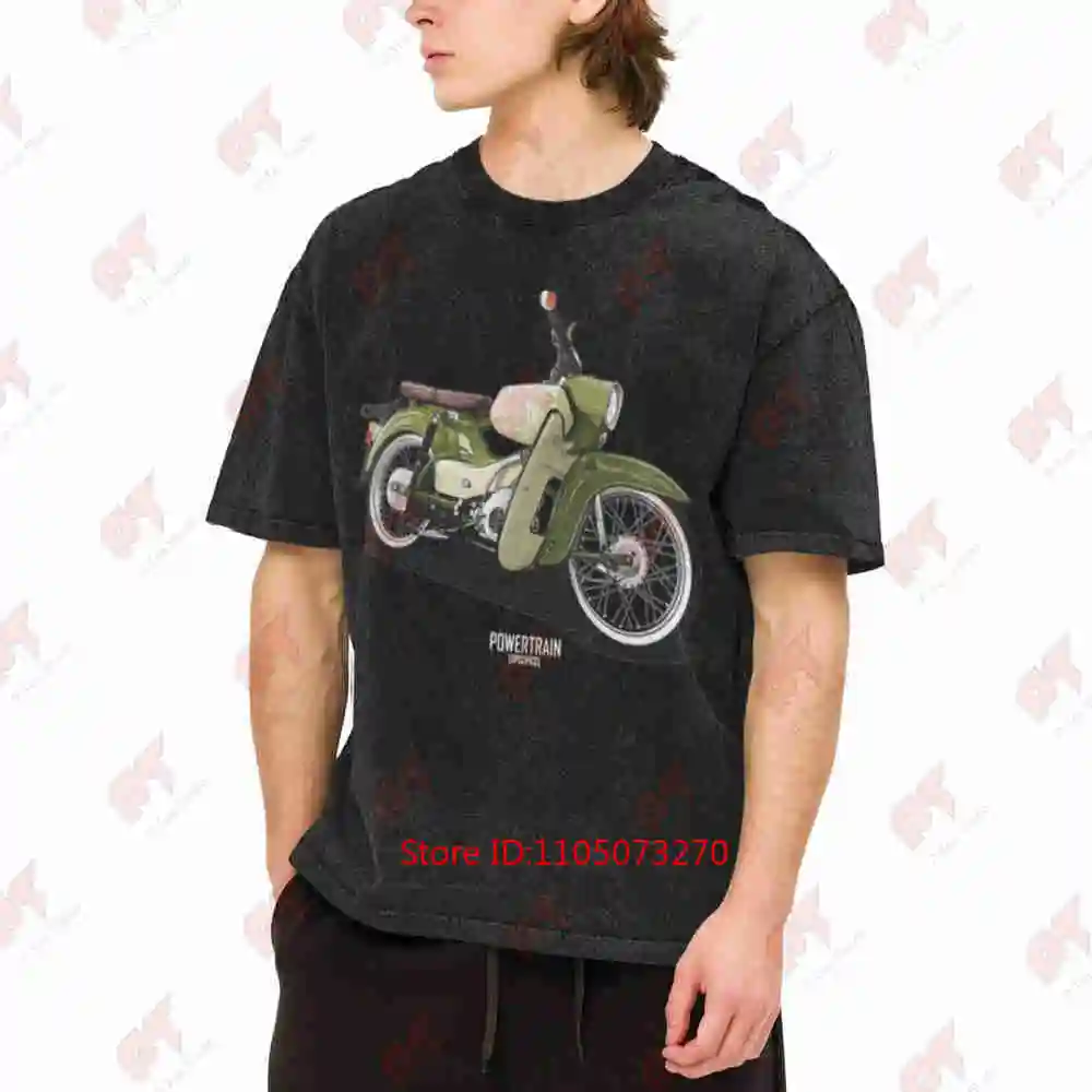Simson Habicht Sr 4 Vintage Washed Tee Pure Cotton T-Shirt