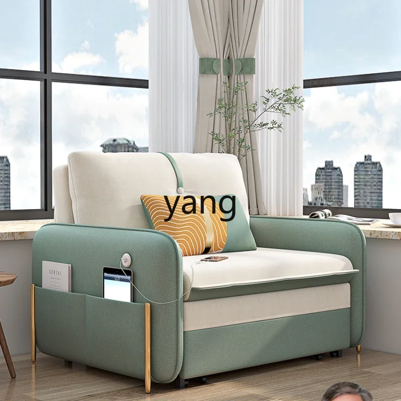Yhl Hair Bed Dual-Use Small Apartment Solid Wood Storage Modern Minimalist Study Balcony Economical Multifunctional