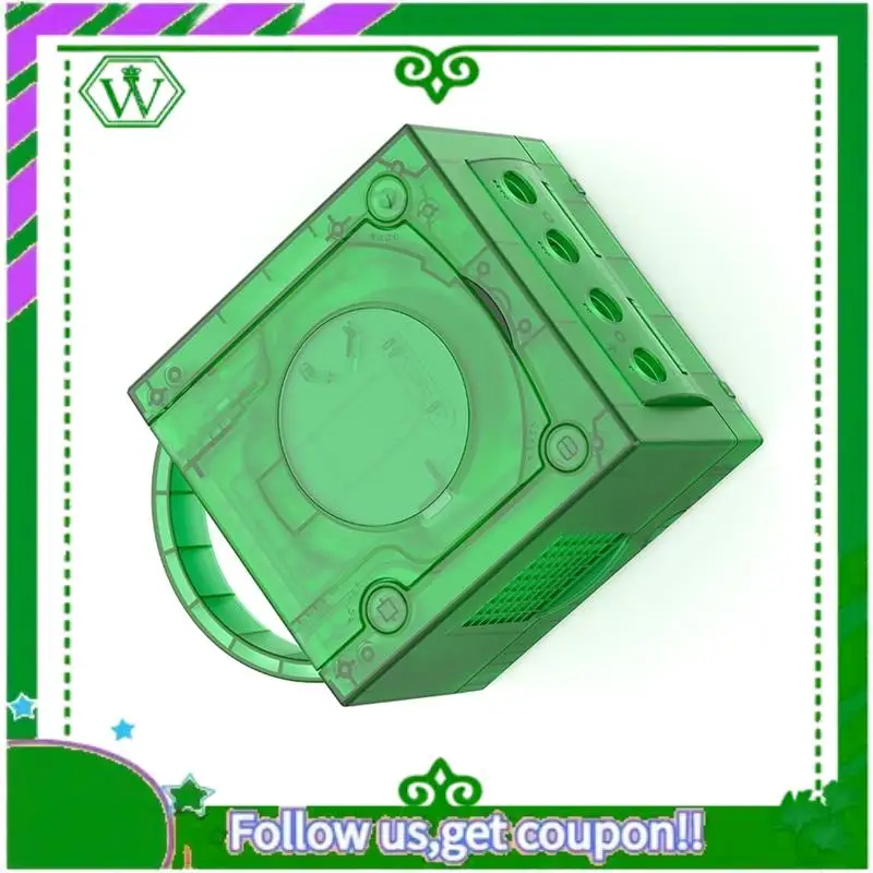 

Reliable-For Bitfunx NGC Transparent Box Replacement Case For DOL-001 /DOL-101 NGC Gamecube Retro Video Game Console