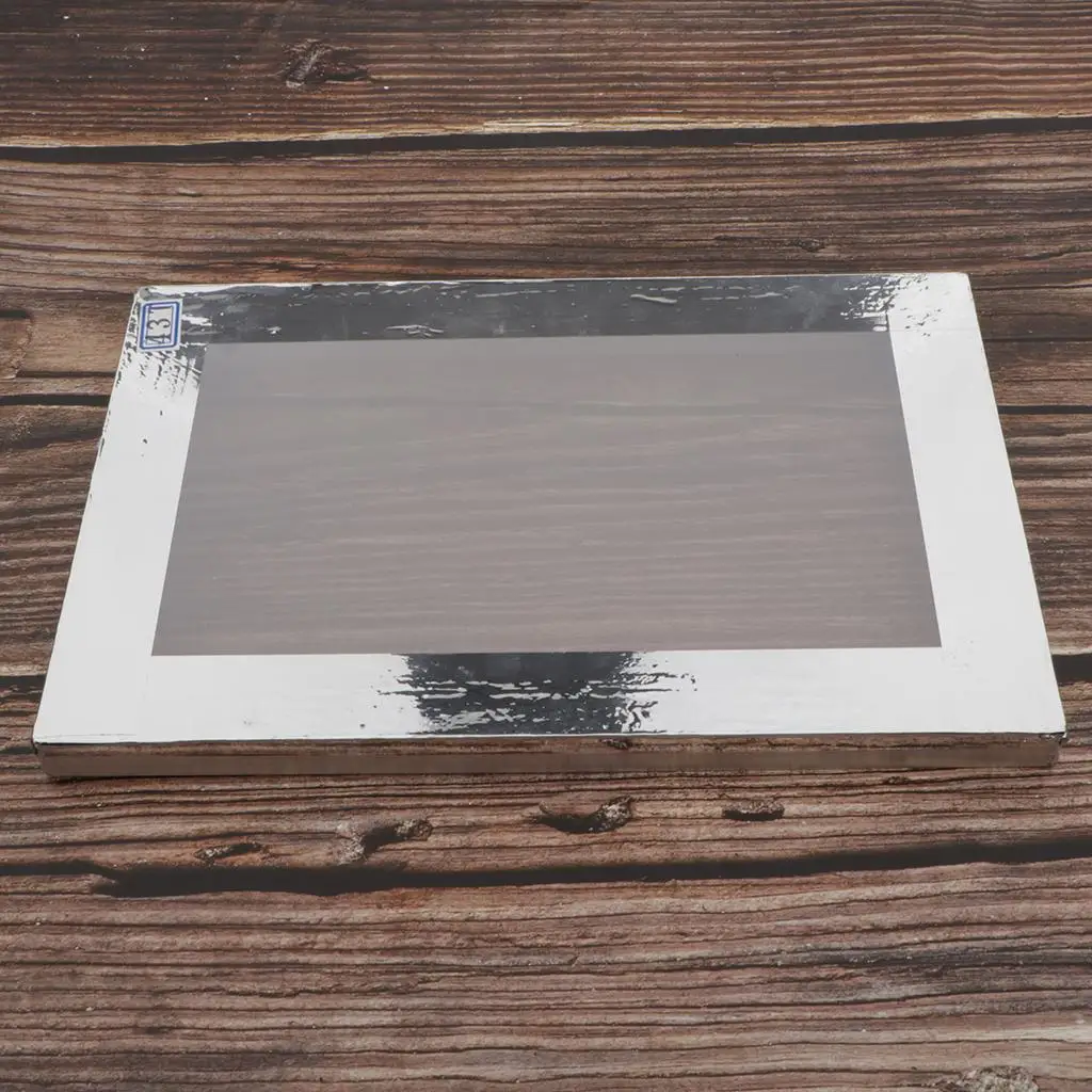 Durable Aluminum Silk Screen Mesh Frame Easy Clean for Printed Circuit Boards and Handbag Printing