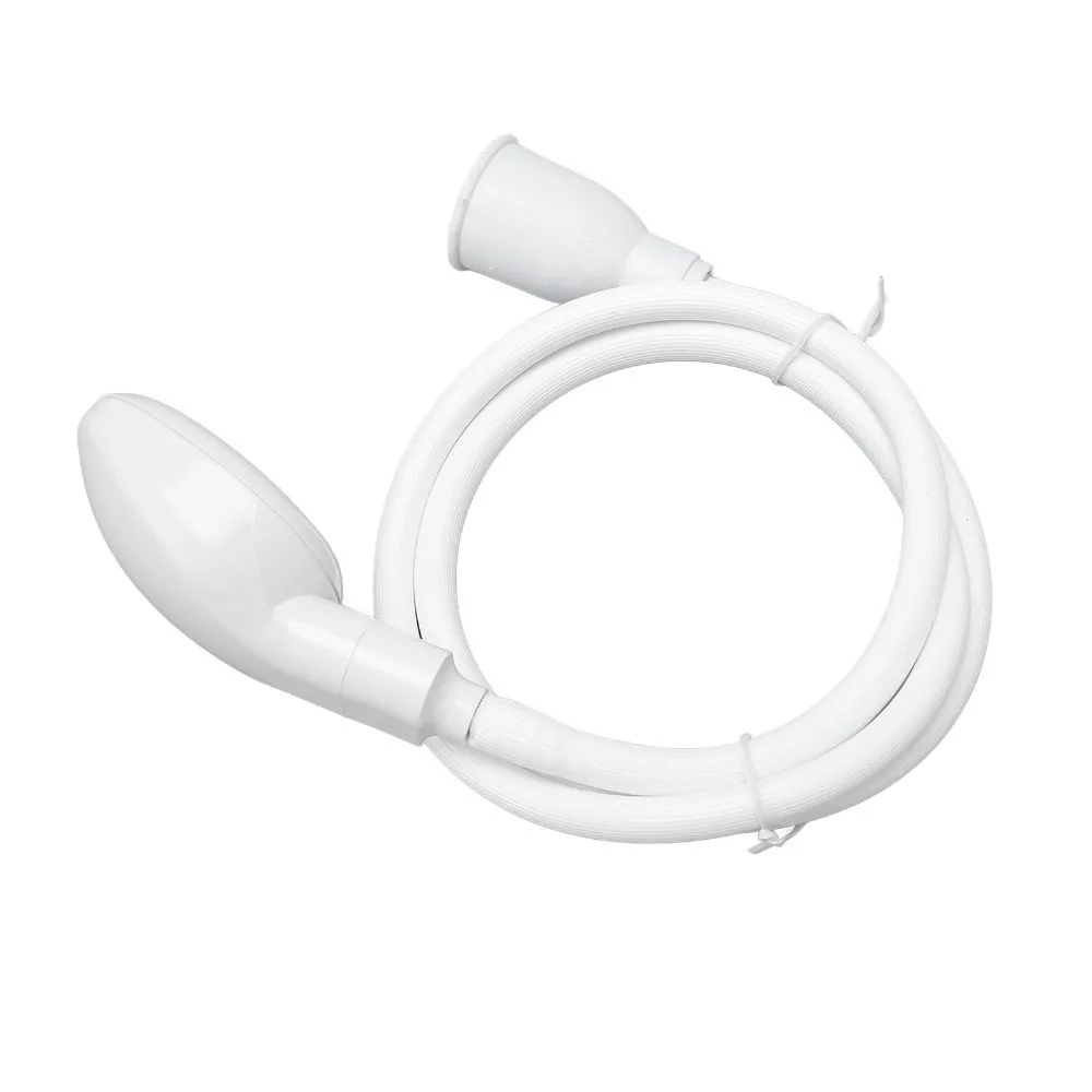 Solid Resin Build Body Pet Shower Sprayer Plug-in Mount Type Extended Hose Length Pet Bath Sprinkler Adjustable Water Flow