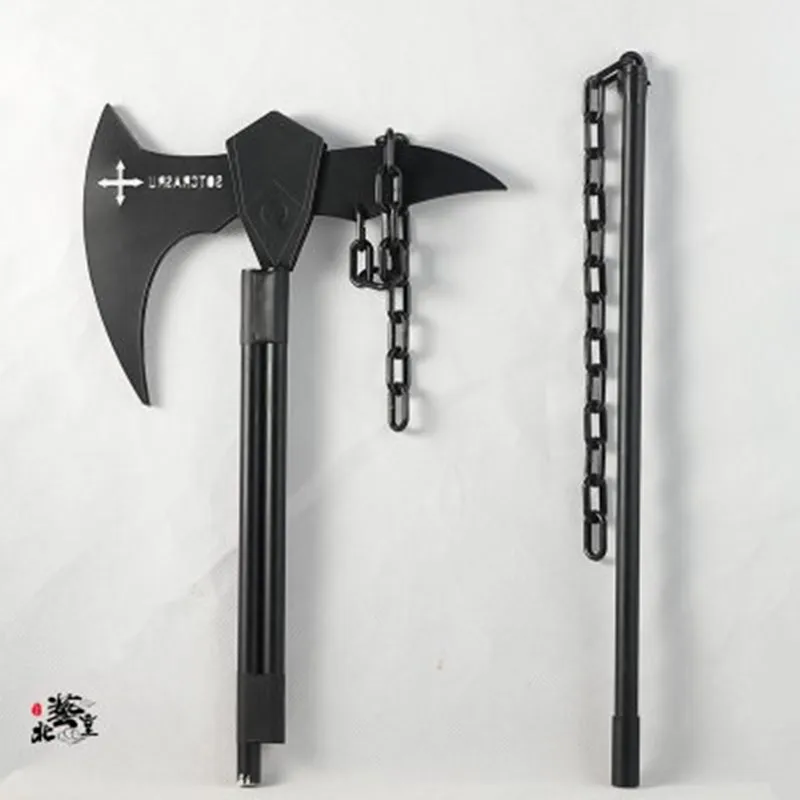 43.3'' Game Arknights Pioneer Operator Zima Axe Cosplay Props Adults Halloween Christmas Costumes Accessories for Women Girls