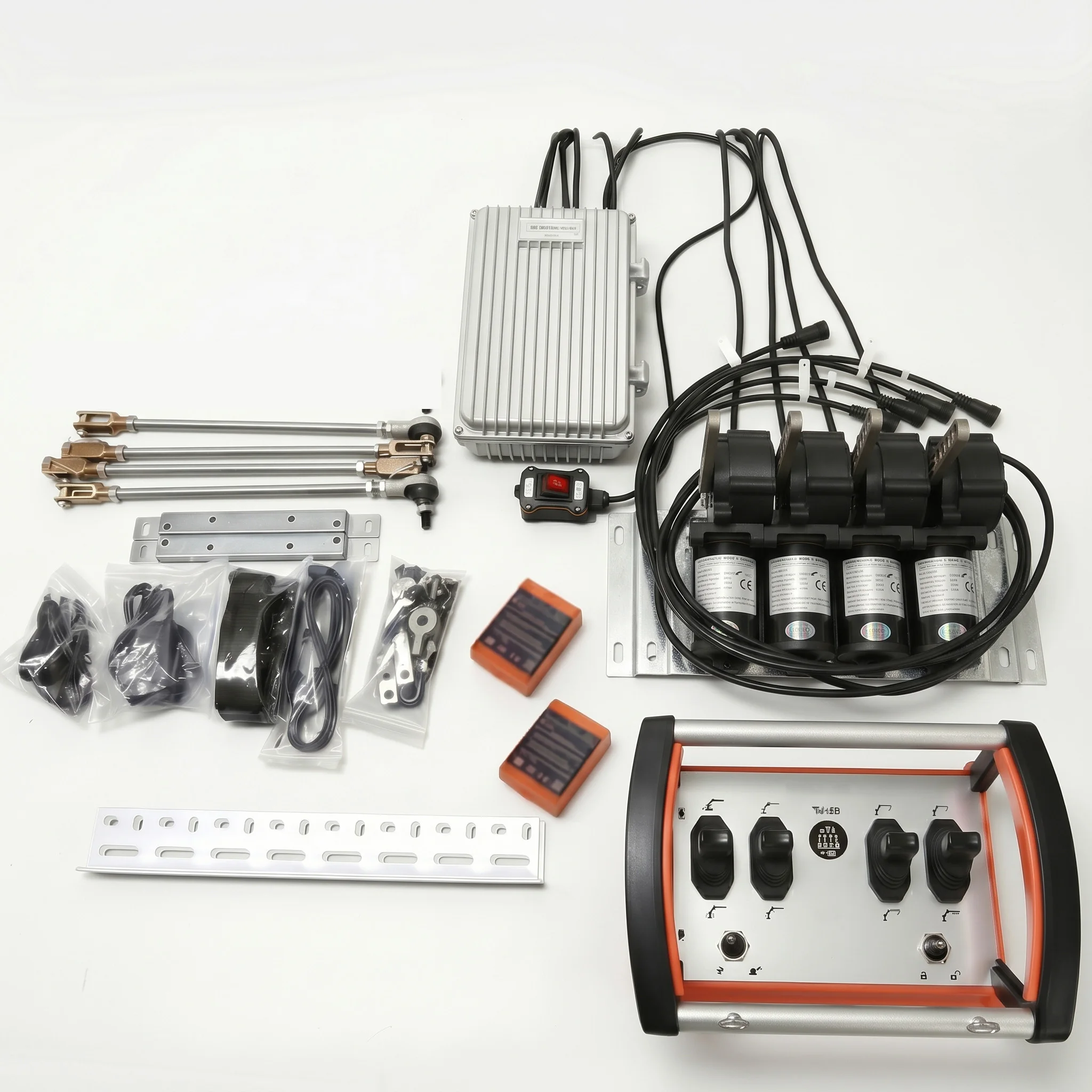 Factory Price 3 4 5 6 Sections Hydraulic Joystick Cranes Truck Waterproof Radio Wireless Motor Hydraulics Joysticks 1 Year