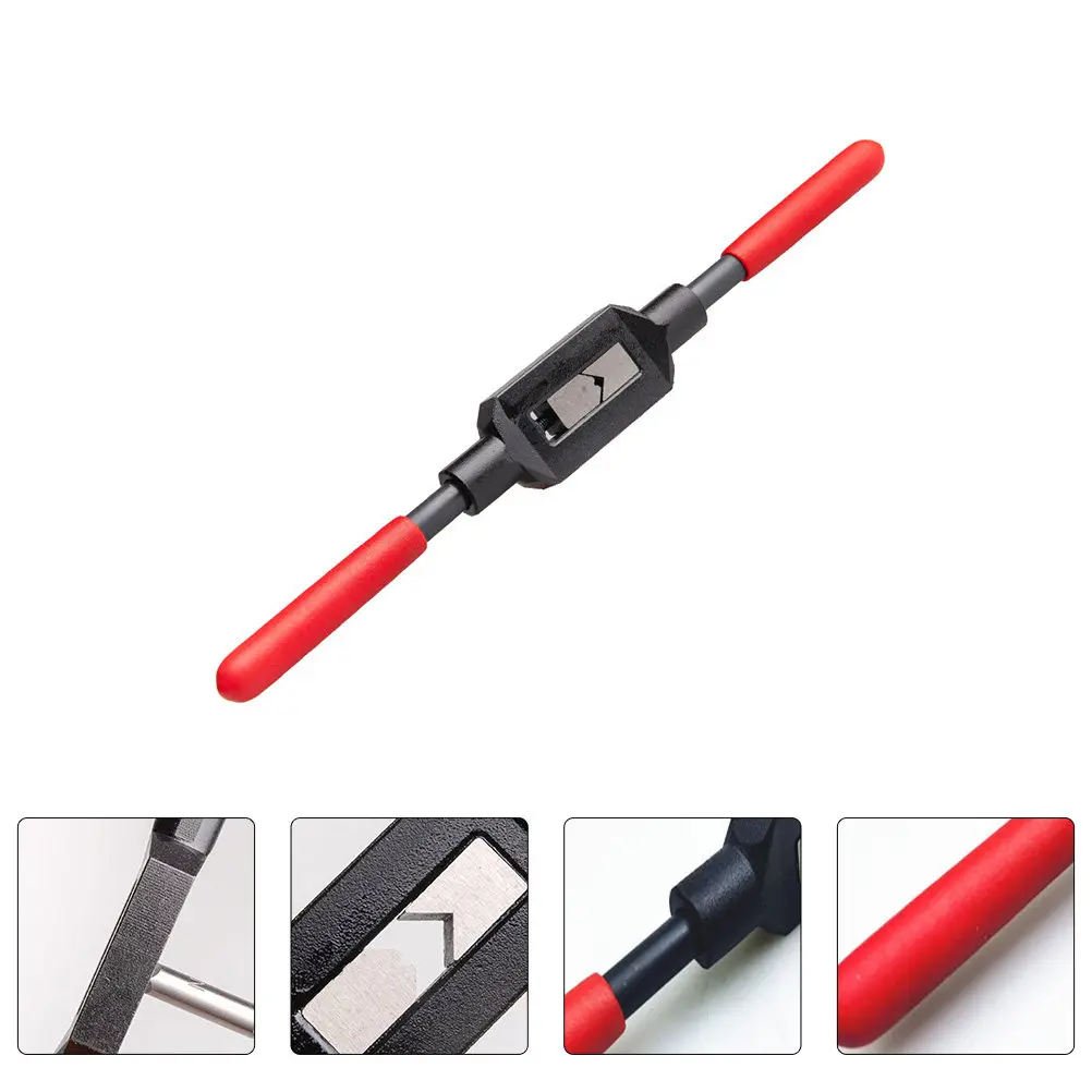 Adjustable Tap Wrench Tool Made of Wear Resistant Steel for Professional Woodworking Repairing Tapping Socket Hand Tool
