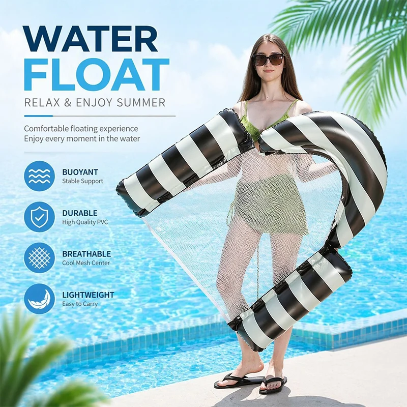 colchao-inflavel-para-piscina-flutuador-adulto-rede-aquatica-acessorio-de-natacao-colchao-de-ar-para-esportes-aquaticos-de-verao-﻿-﻿