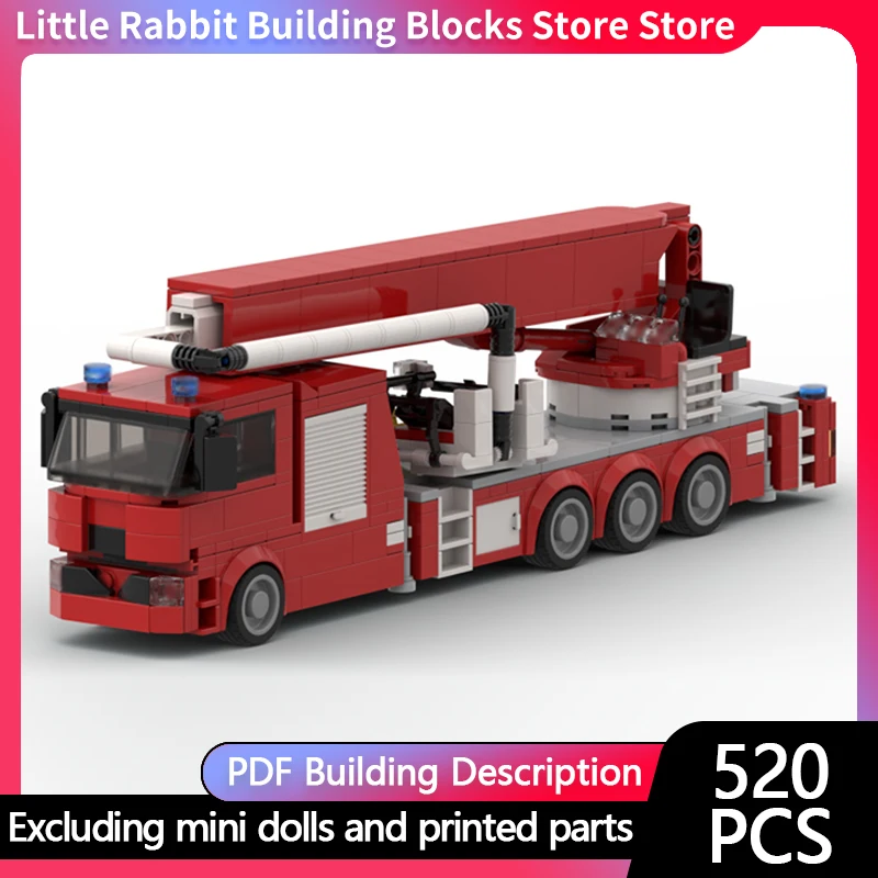 City Car Model MOC Building Bricks TM50 Auxiliary Equipment Vehicle Modular Technology Children Holiday Gifts Assemble Toys Suit