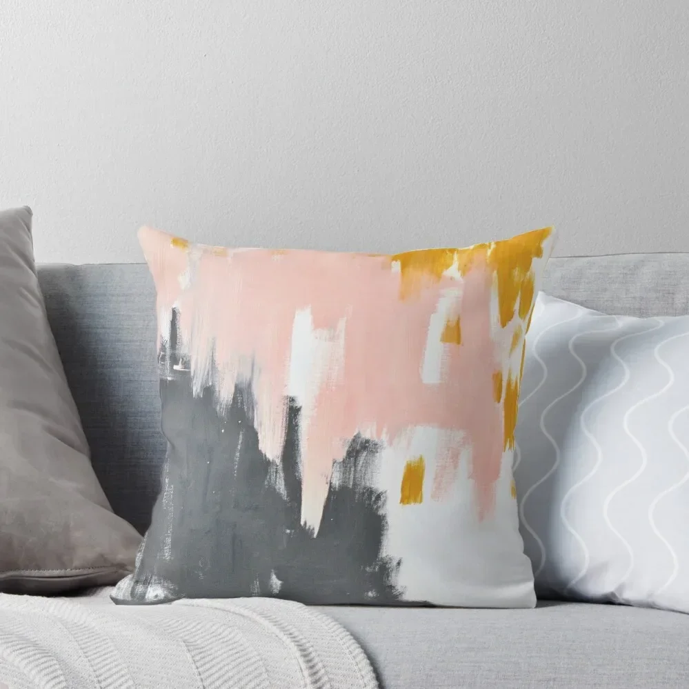 

Gray and Pink abstract Throw Pillow Pillowcases Bed Cushions Cushion Cover Set Decorative Cushion pillow