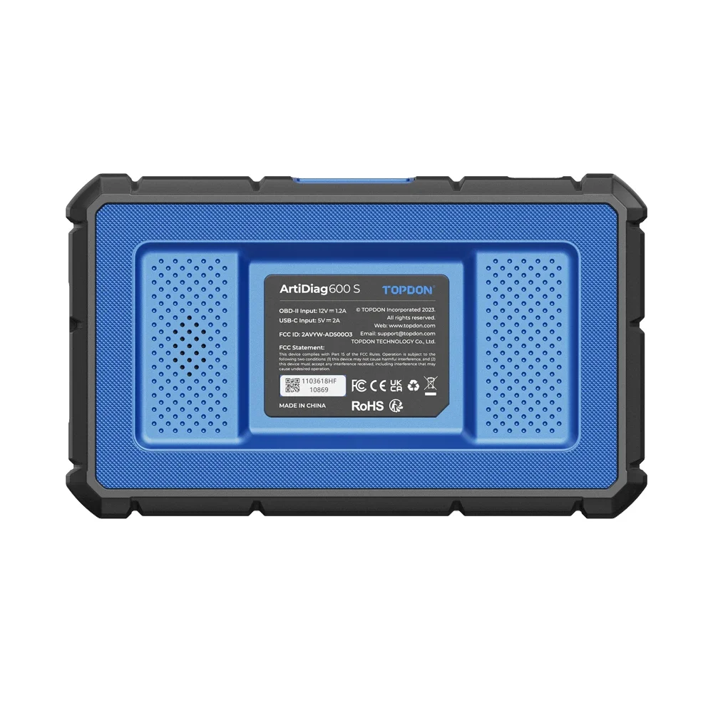 TOPDON AD600S 1 Year Free Update Support Read Clear Obd2 Scanner Automotive Diagnostic Machine Auto Diagnostic Tools for All Car