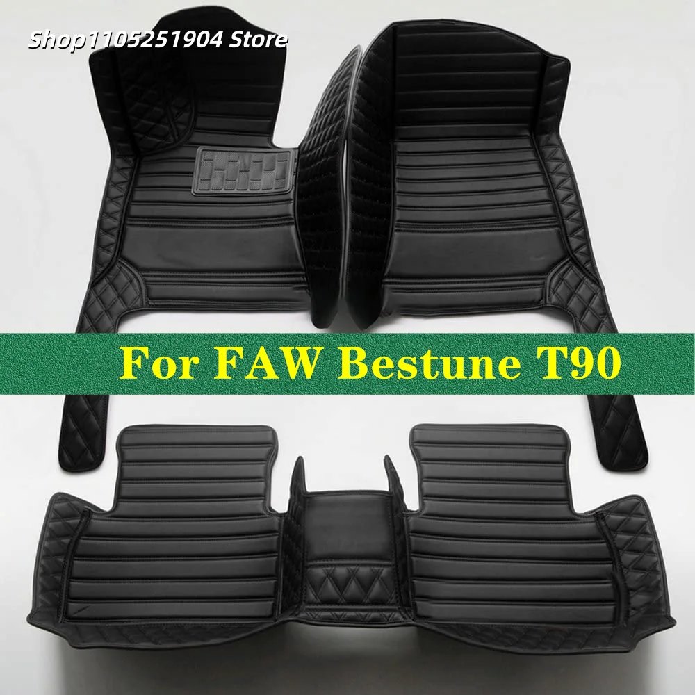 

Custom Auto Carpets Car Floor Mats For FAW Bestune T90 2023 2024 2025 2026 2027 Car Mat Interior Accessories