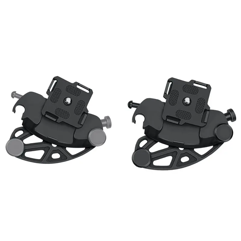 ABZZ-Camera Accessories For Dslr Camera Waist Belt Clip Shoulder Strap Mounting Clamp 2Pc