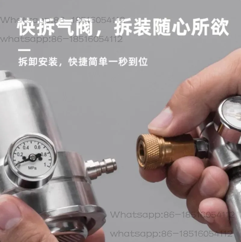 Cafetera Pequeña Para El Hogar، ماكينا دي كافيه Neumatici Estabilieza Con Extracciones Americana، Espresso Portátil