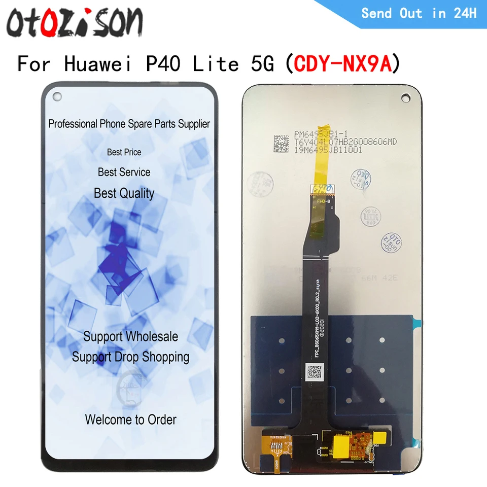 6.5 LCD Screen for Huawei P40 Lite 5G CDY-NX9A