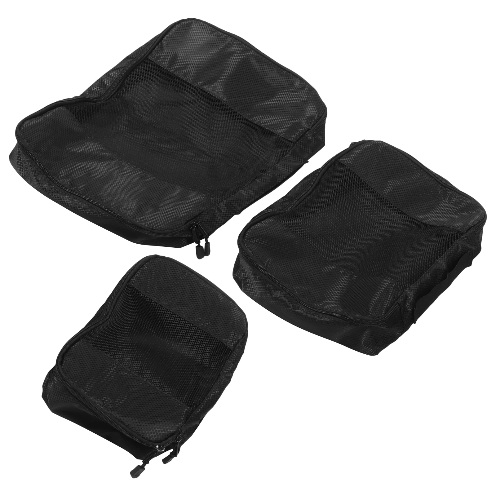 

3pcs Travel Storage Bags Space-Saving Luggage Organizer Waterproof Toiletry Portable Thickened Clothes Bag For