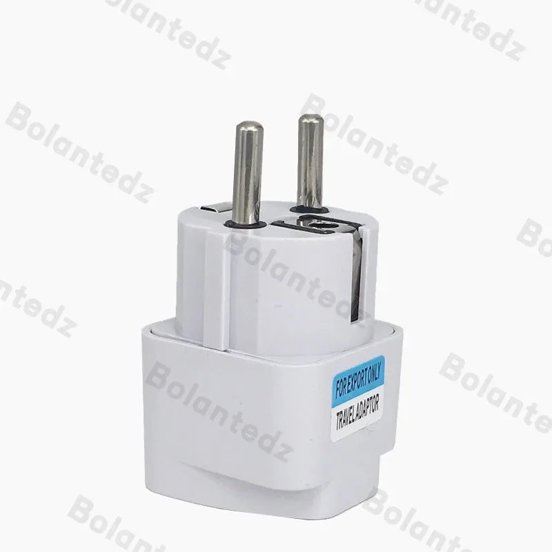 Universal EU German Conversion Plug Adapter European Germany Australia Chinese Power Socket White Travel Conversion Plug