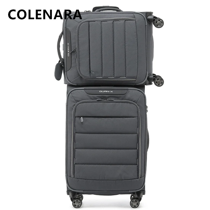 COLENARA Suitcase High Quality Oxford Cloth Boarding Box 20