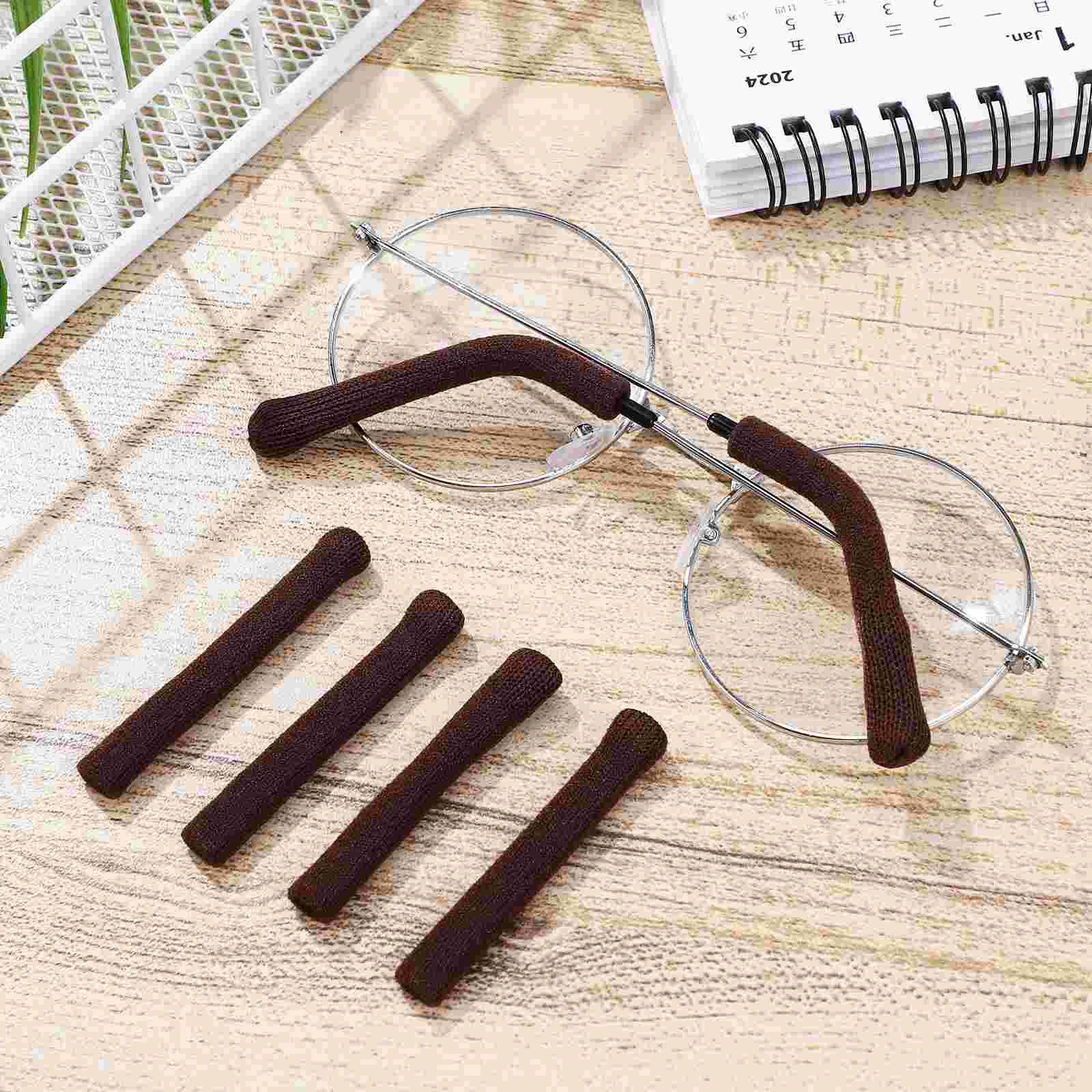 3 Pairs Glasses Holder Eyeglasses For Hooks Non-slip Grips Pads Spandex Anti