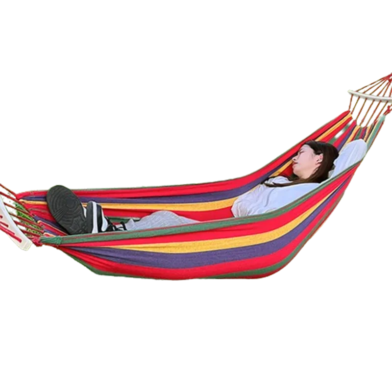 Backyard Hanging Bed Swing Hammock Adults Children Double Swing Fabric Recliner Salon De Jardin Exterieur Outdoor Furniture