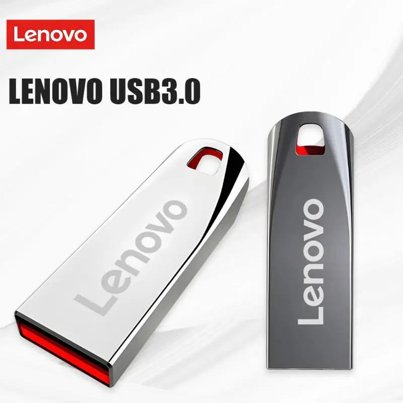 Lenovo-unidad Flash USB 2 en 1 para ordenador portátil y PC, memoria de 2TB, 1TB, 512GB, 256GB, 128GB, tarjeta de memoria Flash de alta velocidad, OTG