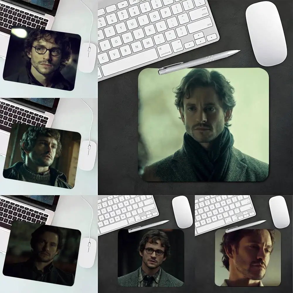 1pc Will Graham Small Mousepad Keyboard Pad Laptop Cushion Non-slip Deskpad