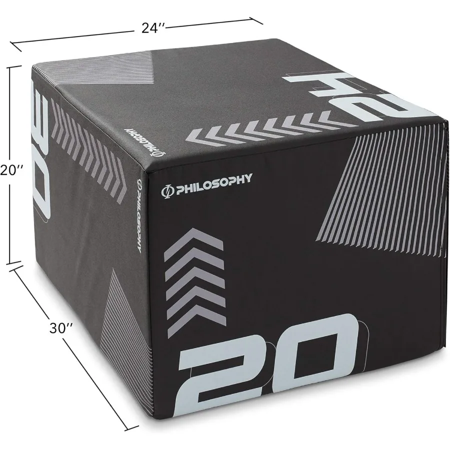 3 в 1, мягкая пенопластовая плиометрическая коробка, прыгающая коробка Plyo для домашнего тренажерного зала, спортивного кондиционирования и функциональных фитнес-тренировок wi