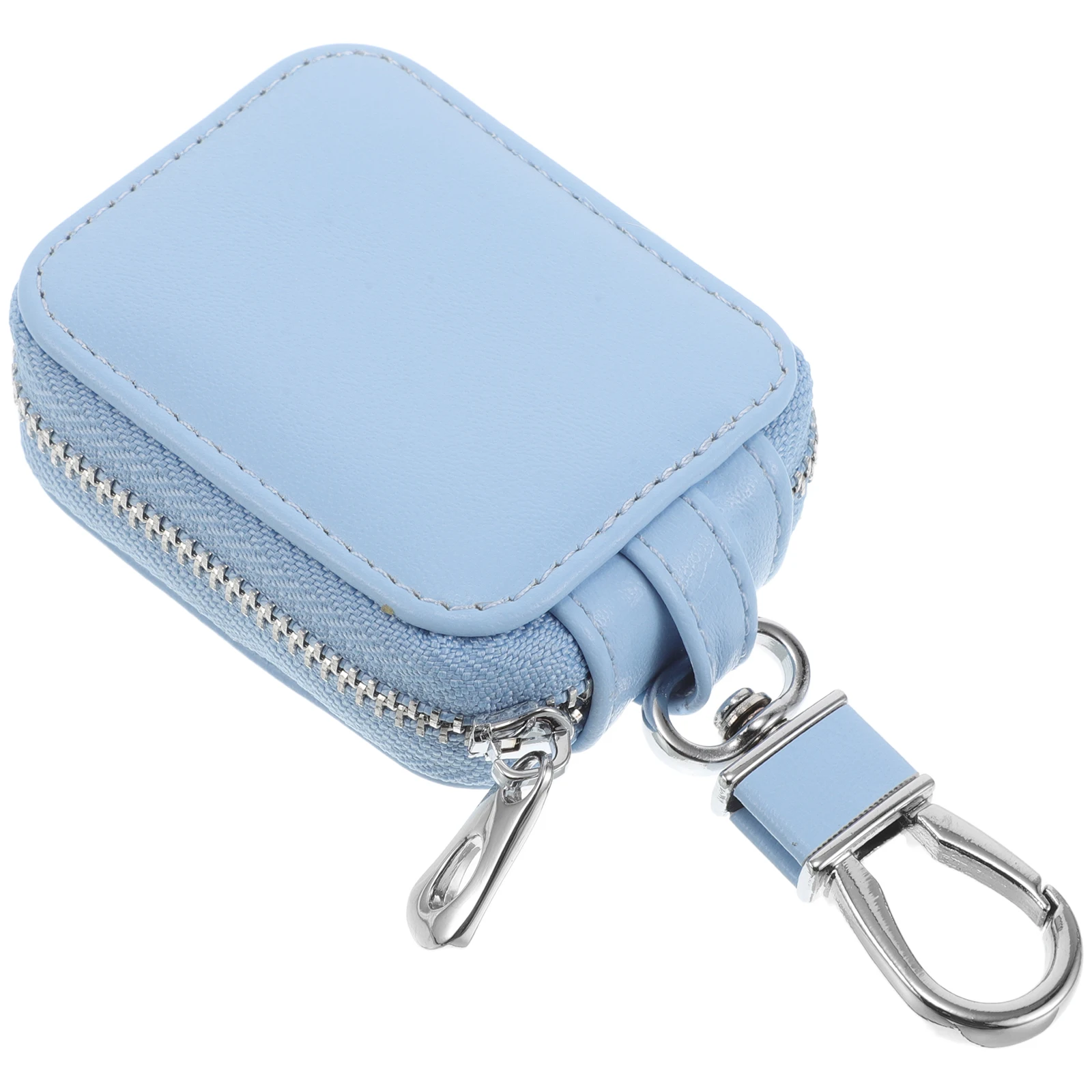 

Earphone Case Protective Carrying Bag for Women Imitation Fob Keychain Pouch Small Earbuds Storage Coin Purse Durable